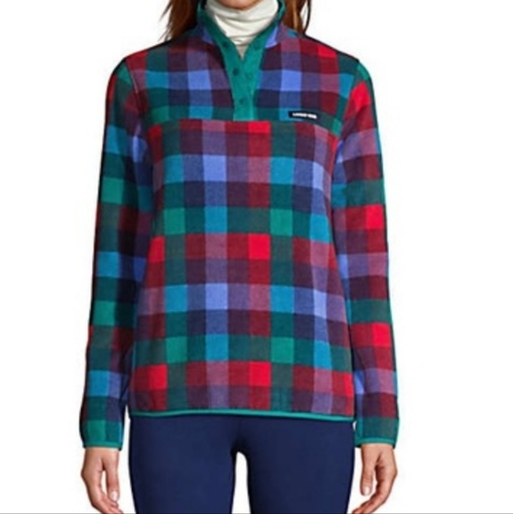 Lands' End Heritage Fleece Pullover - Picture 1 of 5